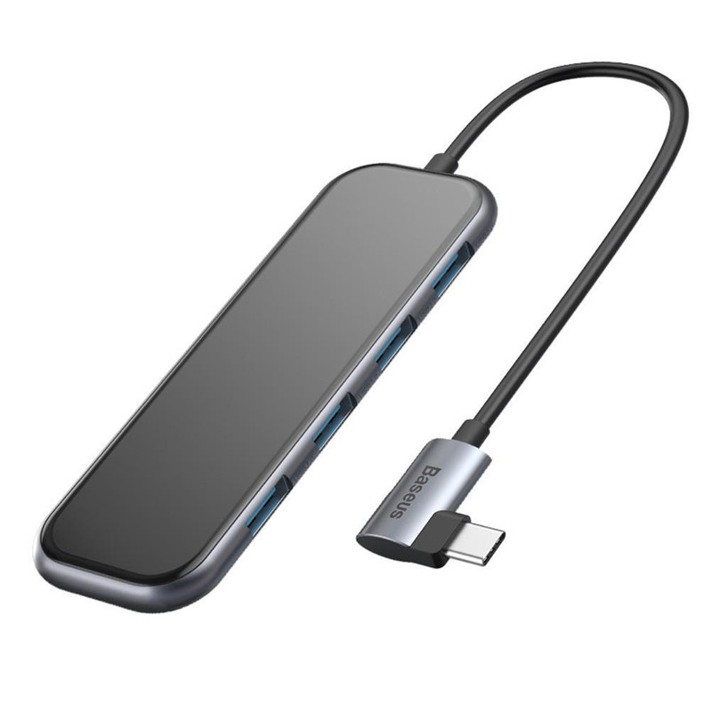 تصویر هاب 5 پورت USB – C باسئوس مدل CAHUB-EZ0G