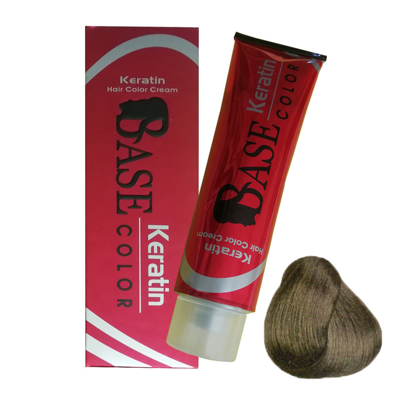 رنگ مو بیس کالر شماره 8.2 حجم 125 میلی لیتر رنگ بلوند زیتونی روشن