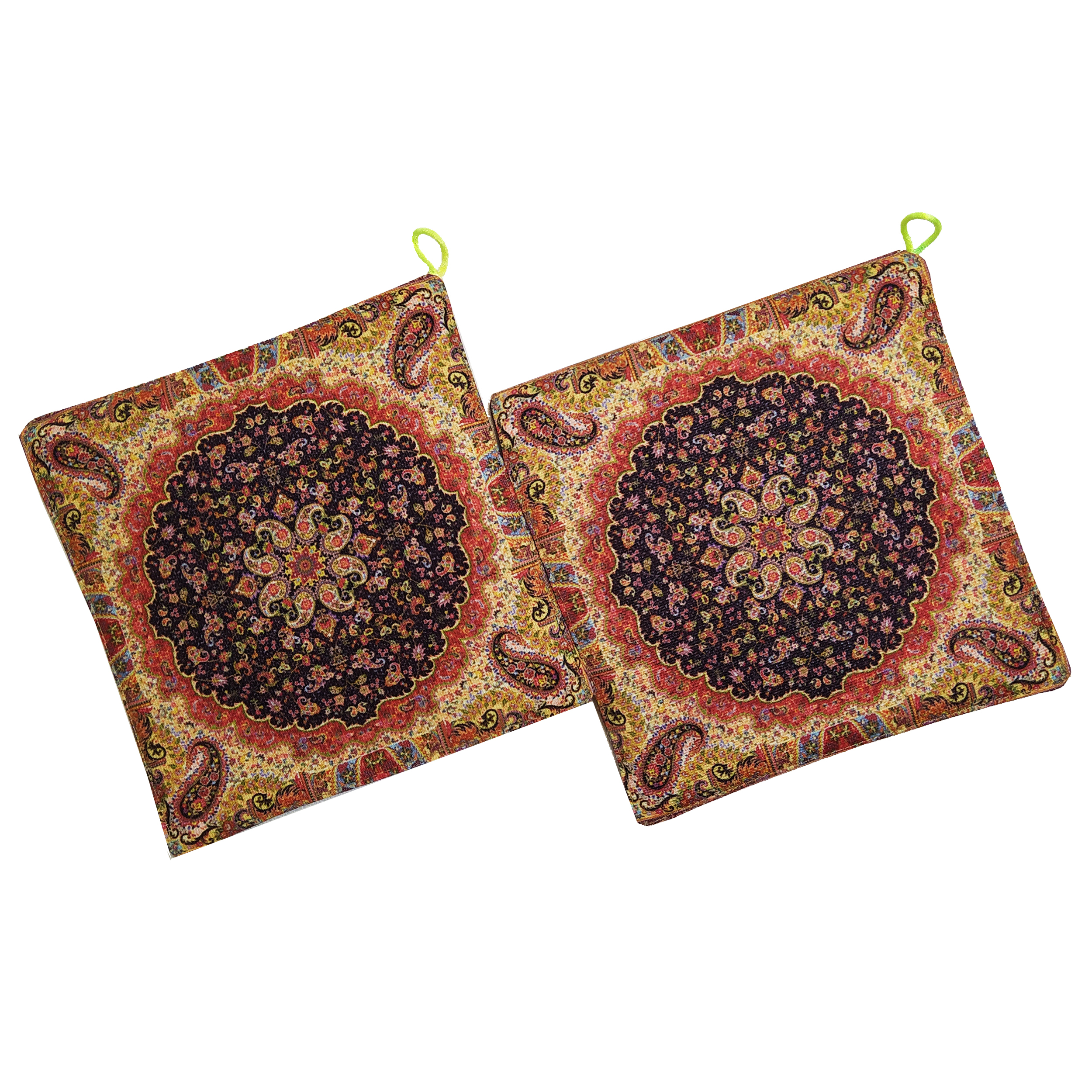 دستگیره آشپزخانه طرح ترمه کد 981108 بسته دو عددی