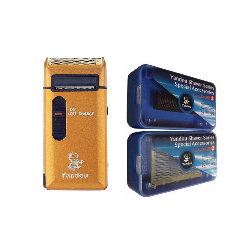 ماشین اصلاح موی صورت یاندو مدل SV-316U به همراه تیغه و توری یدک ماشین اصلاح موی صورت یاندو مدل SV-316U به همراه تیغه و توری یدک
