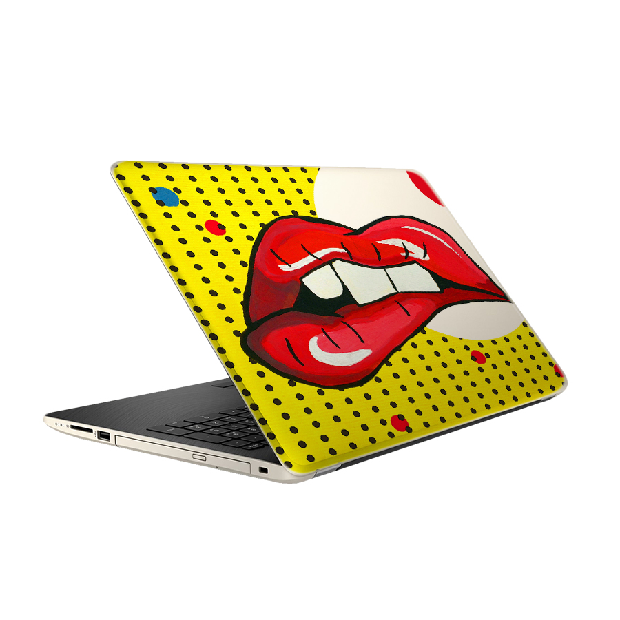 استیکر لپ تاپ تیداکس گروپ طرح لب مدل TIE539 مناسب برای لپ تاپ 15.6 اینچ