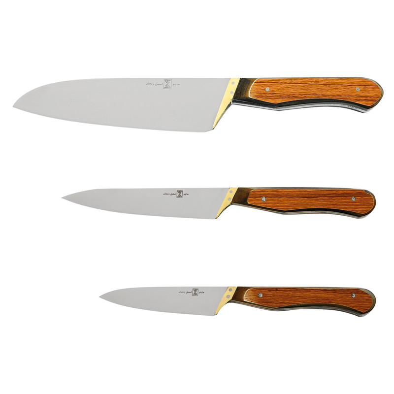  چاقو آشپزخانه جایتو مدل Guto301 مجموعه 3 عددی