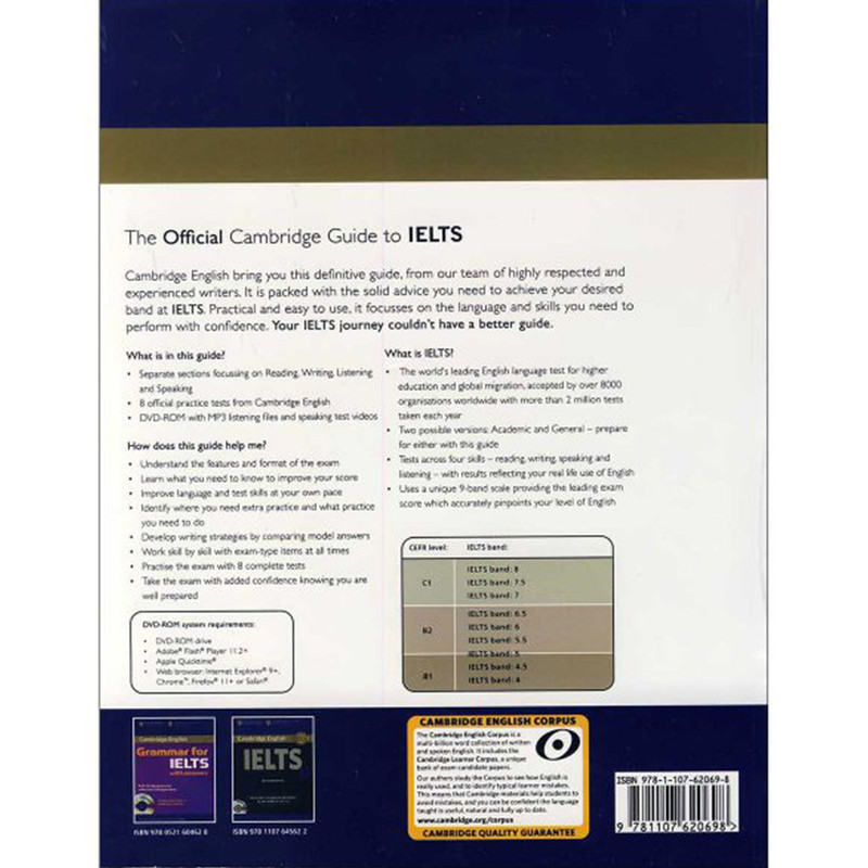کتاب The Official Cambridge Guide to IELTS اثر جمعی از نویسندگان انتشارات Cambridge کتاب The Official Cambridge Guide to IELTS اثر جمعی از نویسندگان انتشارات Cambridge