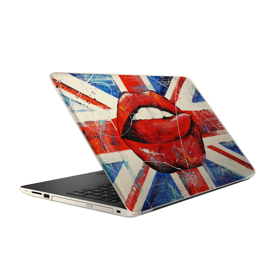 استیکر لپ تاپ تیداکس گروپ طرح پرچم انگلیس مدل TIE552 مناسب برای لپ تاپ 15.6 اینچ