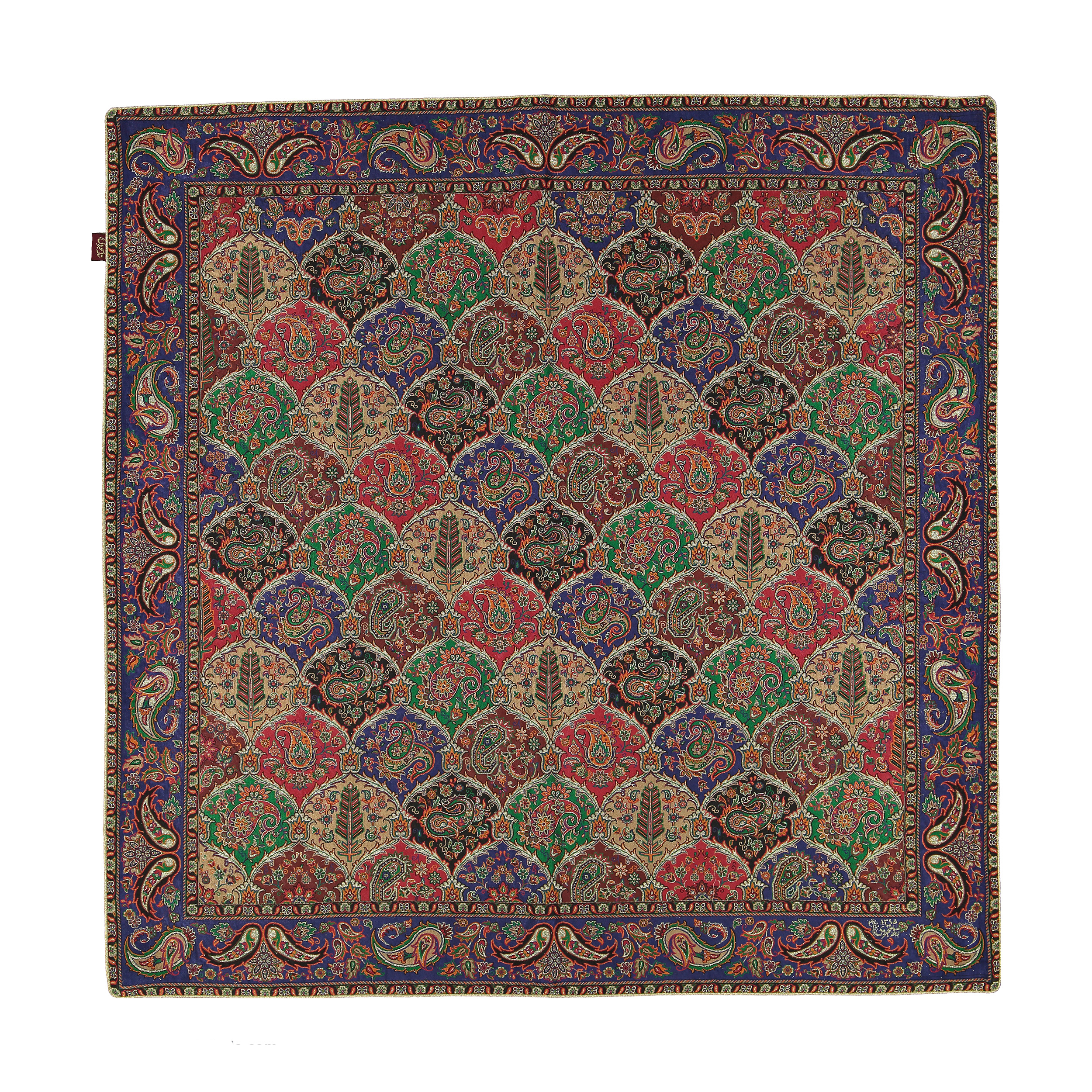 رومیزی ترمه دستجردی مدل چالشتر کد BNFSH1.1
