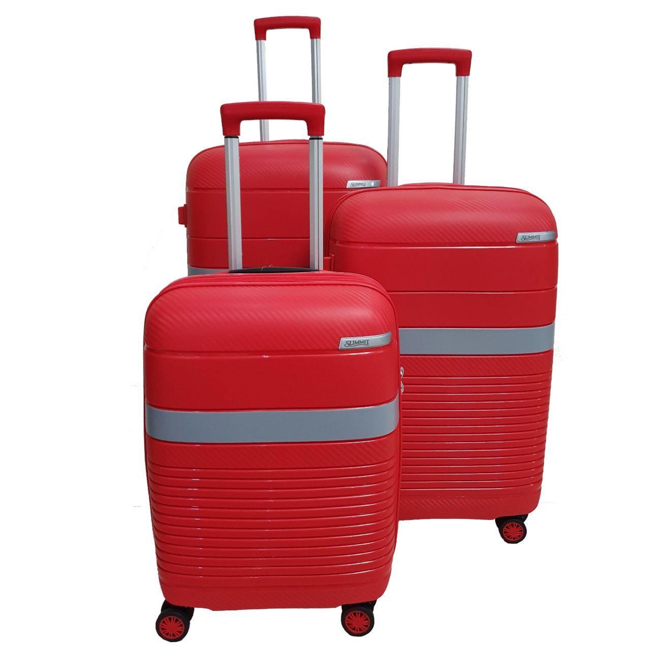 مجموعه سه عددی چمدان سامیت مدل BJ202