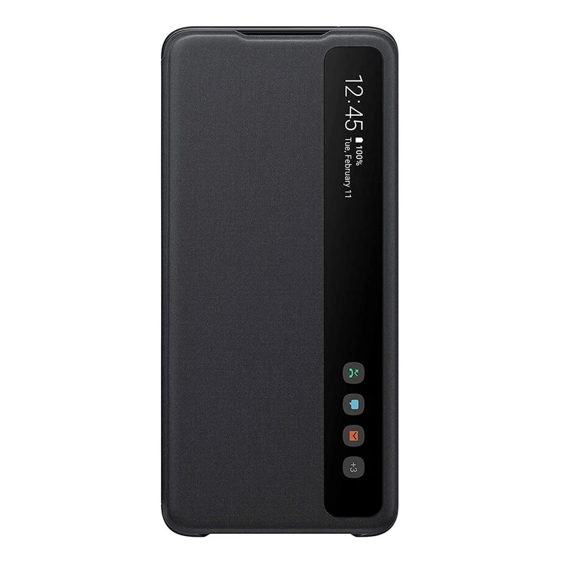 کیف کلاسوری سامسونگ مدل Clear View Standing مناسب برای گوشی موبایل سامسونگ Galaxy S20 Ultra