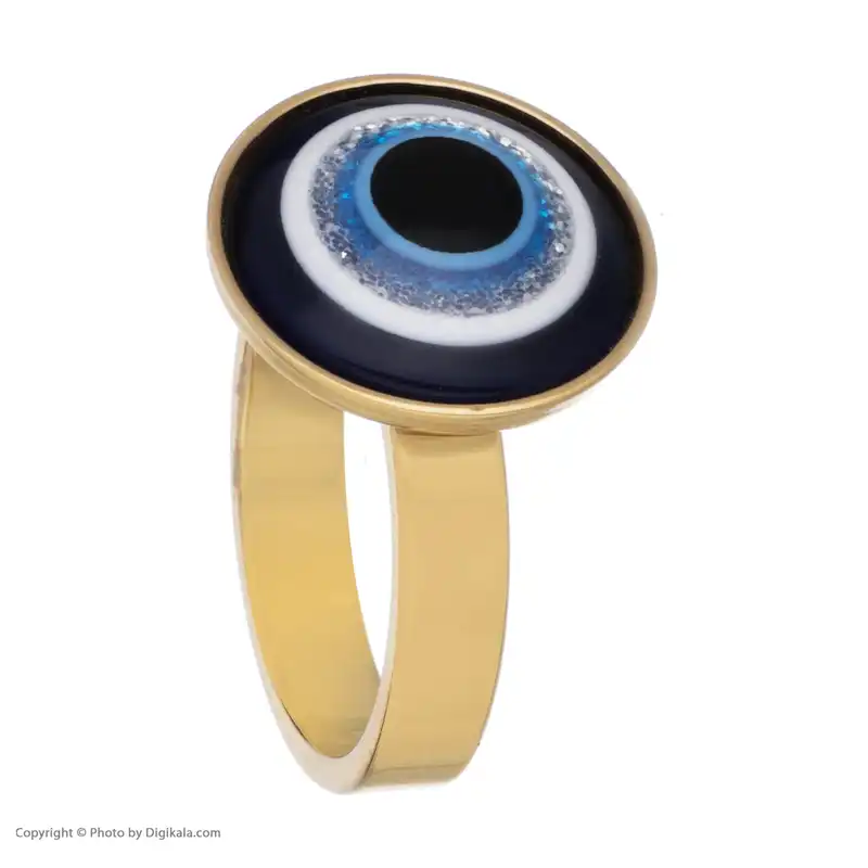 انگشتر زنانه طرح چشم نظر كد RNG01