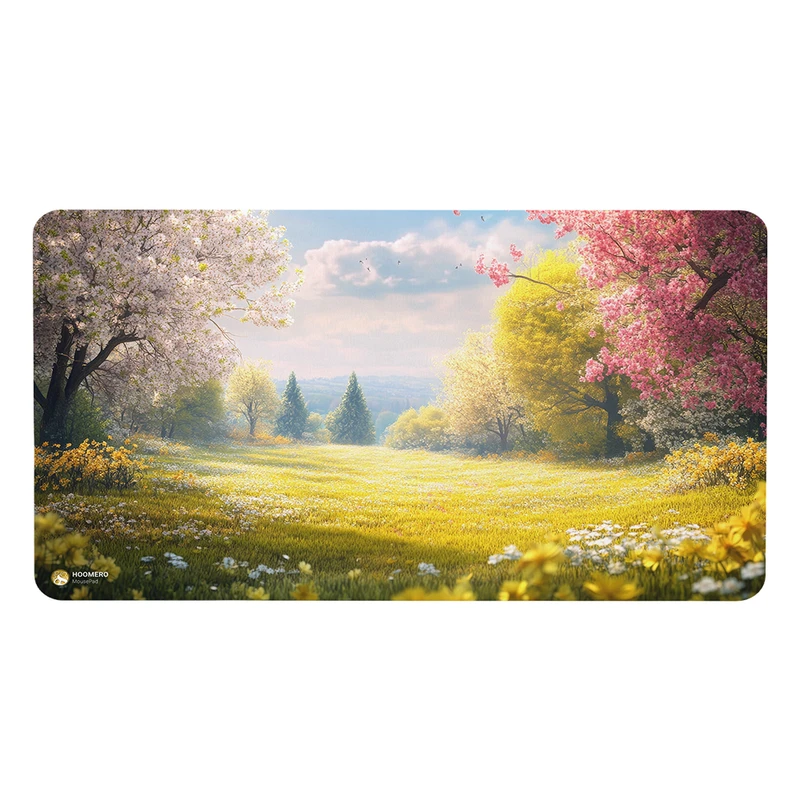 ماوس پد هومرو مدل MX2704 طرح نقاشی طبیعت بهاری