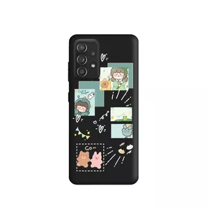 کاور طرح  دختر دایناسور کد FF330 مناسب برای گوشی موبایل سامسونگ Galaxy A52