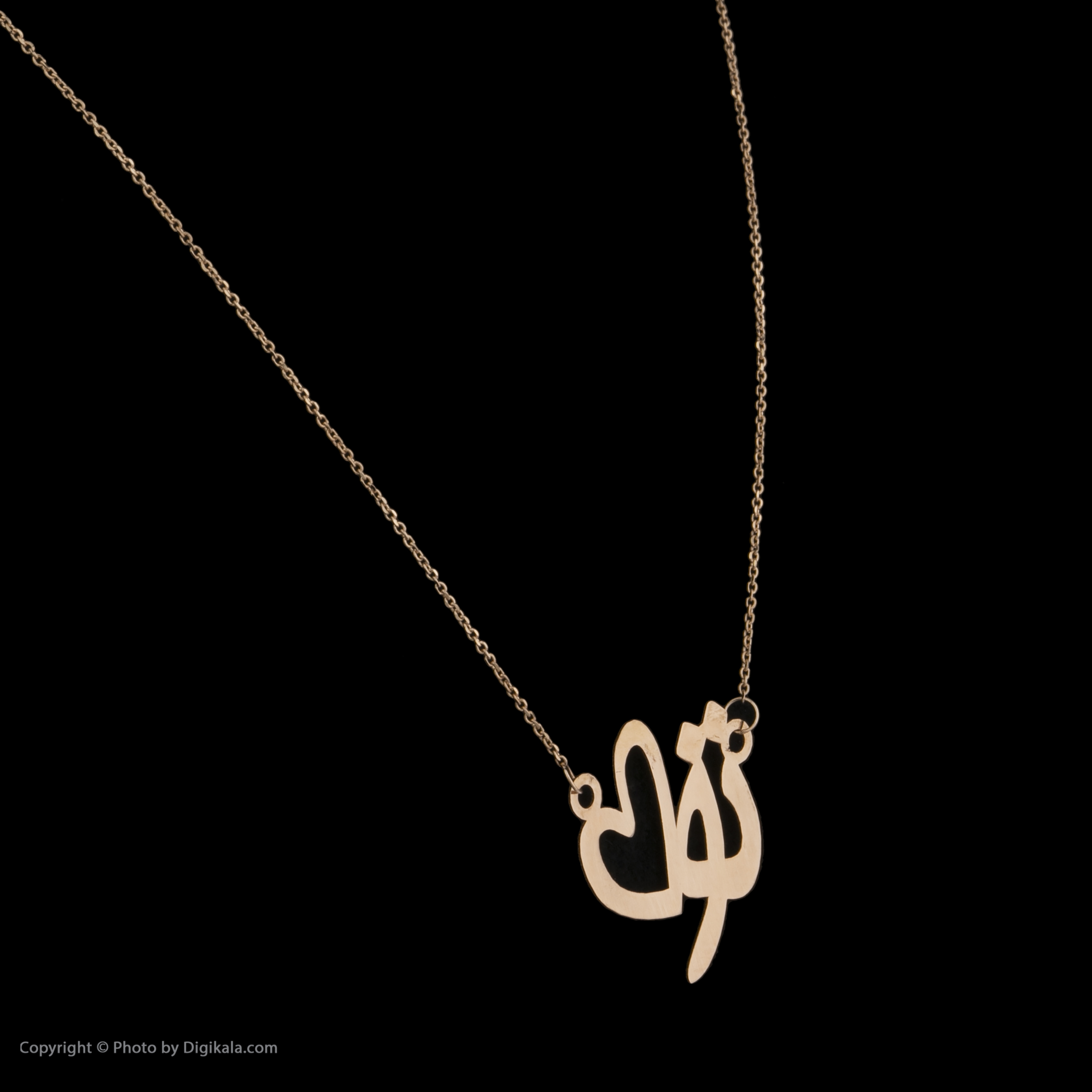 گردنبند طلا 18 عیار زنانه مایا ماهک مدل MM1802 طرح تو -  - 3