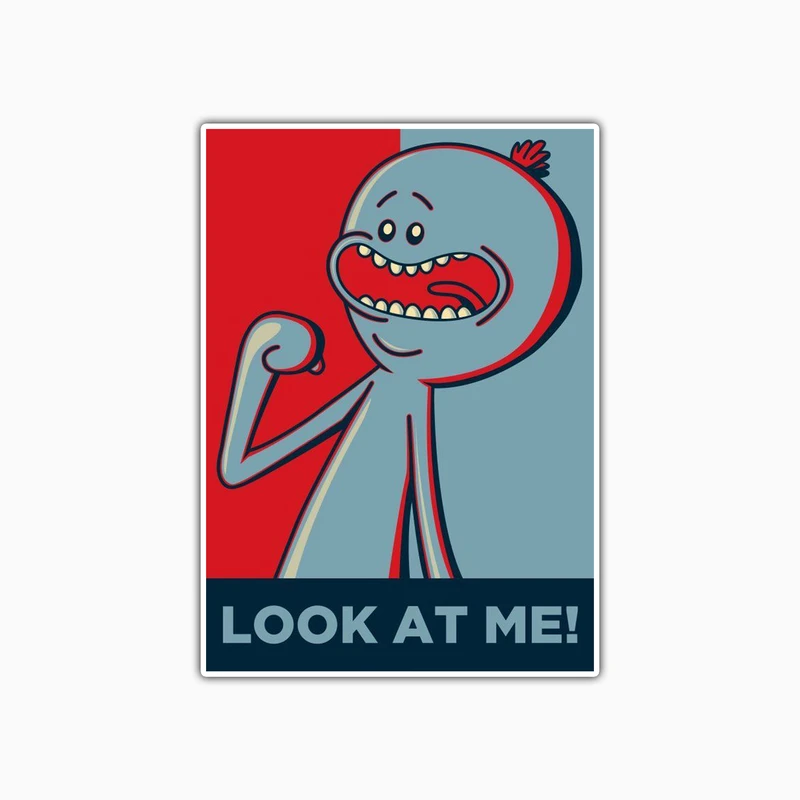 استیکر لپ تاپ و موبایل بووم طرح کارتونی مدل Mr.Misix کد TA37