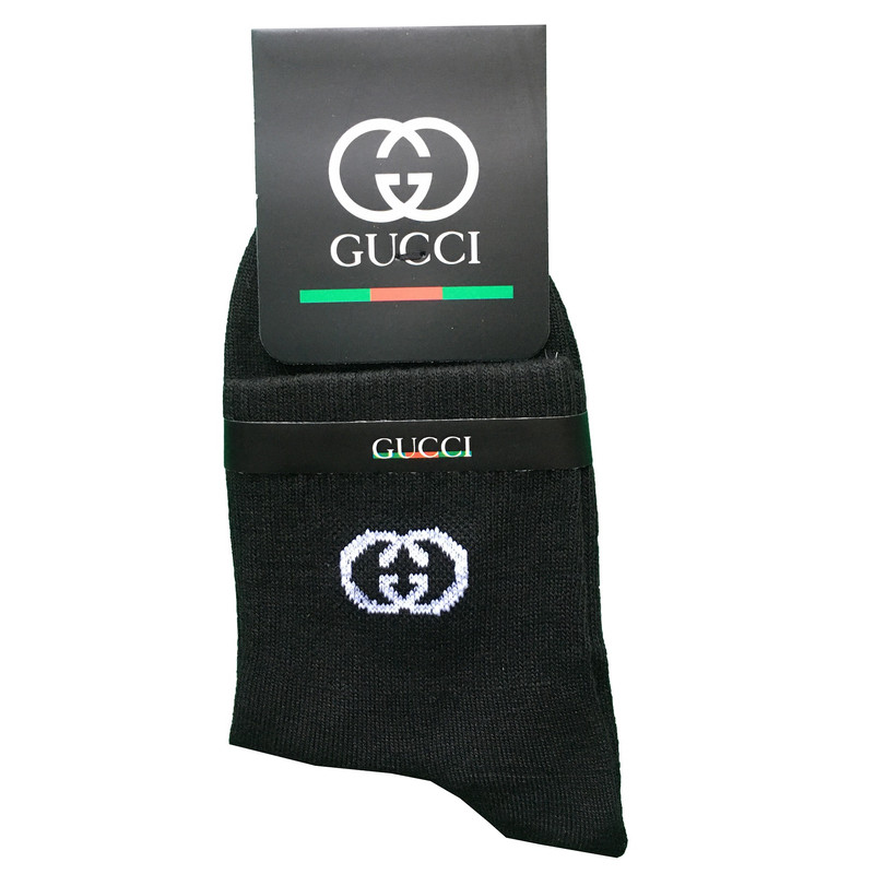 جوراب ساق کوتاه مردانه کد GU-BL401730 رنگ مشکی