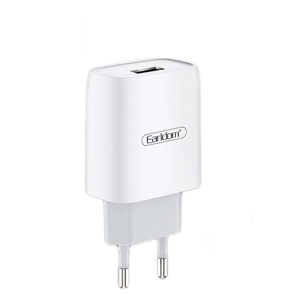 شارژر دیواری ارلدام مدل ES-197 به همراه کابل MicroUSB شارژر دیواری ارلدام مدل ES-197 به همراه کابل MicroUSB