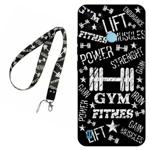 Megafone Gym 0010 Cover For Realme C21Y Mobile Neckband
