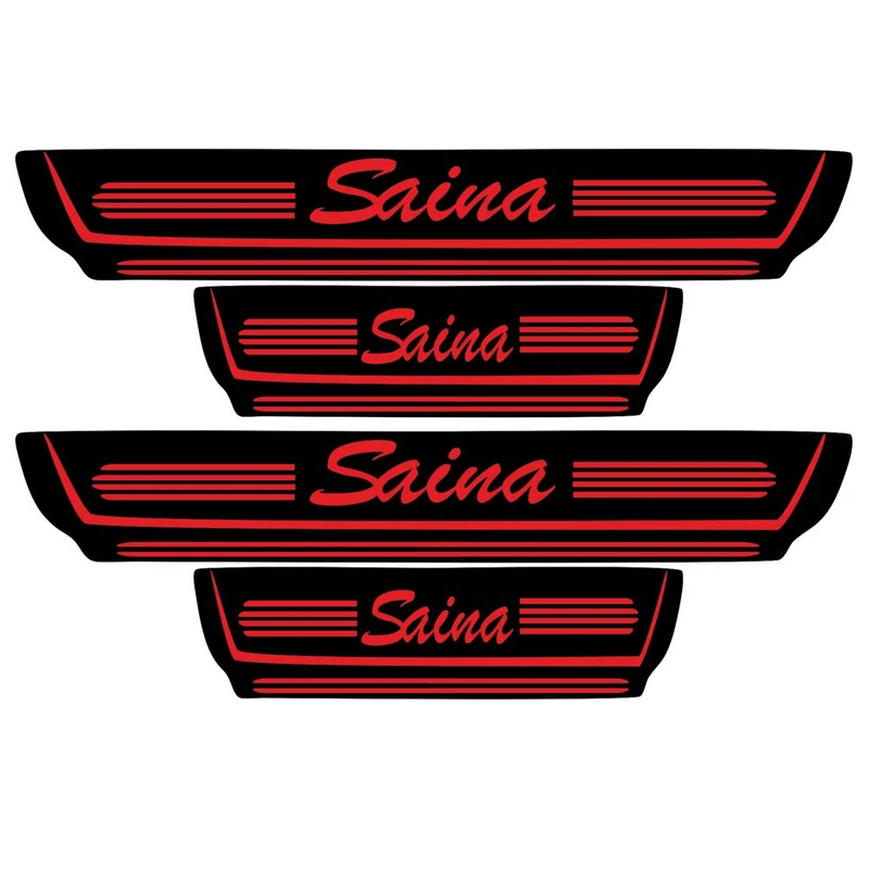   برچسب بدنه خودرو اسپرت غدیر مدل CH RE YA59 A78مناسب برای ساینا بسته 4 عددی