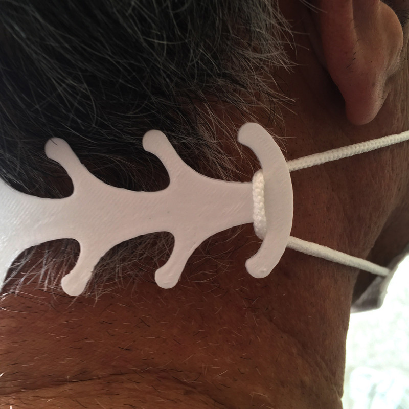 گیره نگهدارنده بند ماسک صورت مدل mb02 بسته 3 عددی