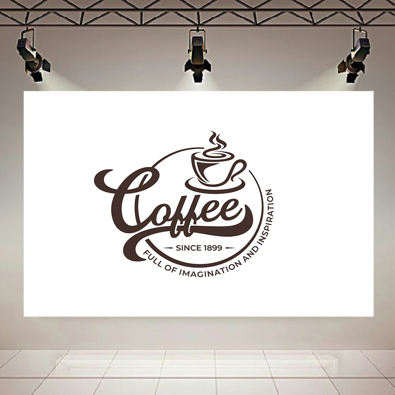  پوستر طرح لوگو کافه مدل قهوه کد AR3058378