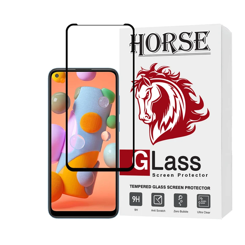 محافظ صفحه نمایش هورس مدل CRMSNWHO مناسب برای گوشی موبایل سامسونگ Galaxy A11 / M11