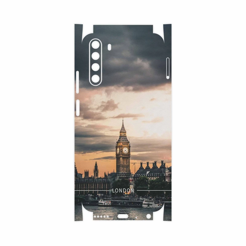 برچسب پوششی ماهوت مدل London-City-FullSkin مناسب برای گوشی موبایل جی پلاس X10