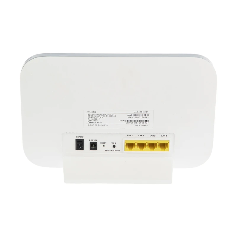 عکس شماره 3 : مودم 4g-td-lte مبنا تلکام مدل td-i60 s1 به همراه سیم کارت و 100گیگ اینترنت سه ماهه