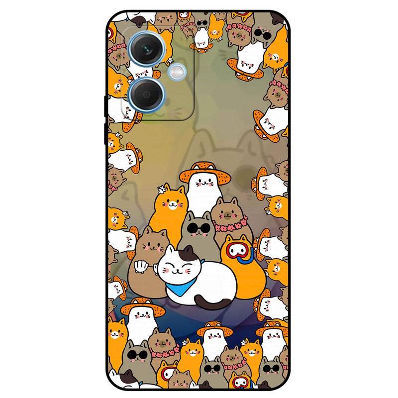 کاور مگافون طرح گربه مدل 7717 مناسب برای گوشی موبایل شیائومی Redmi Note 12 5G China