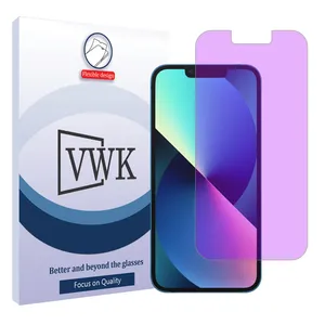 VWK Tough model anti-violet screen protector suitable for Apple iPhone 13 mobile phone