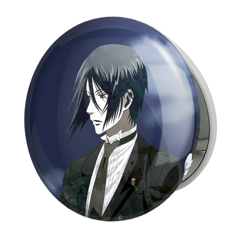 آینه جیبی خندالو طرح سباستین انیمه خادم سیاه مدل تاشو کد 16336