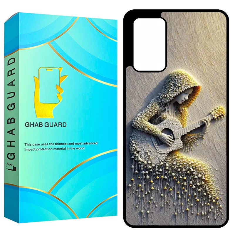 کاور قاب گارد طرح دخترانه مدل GCHPA72 مناسب برای گوشی موبایل سامسونگ Galaxy A72 4G