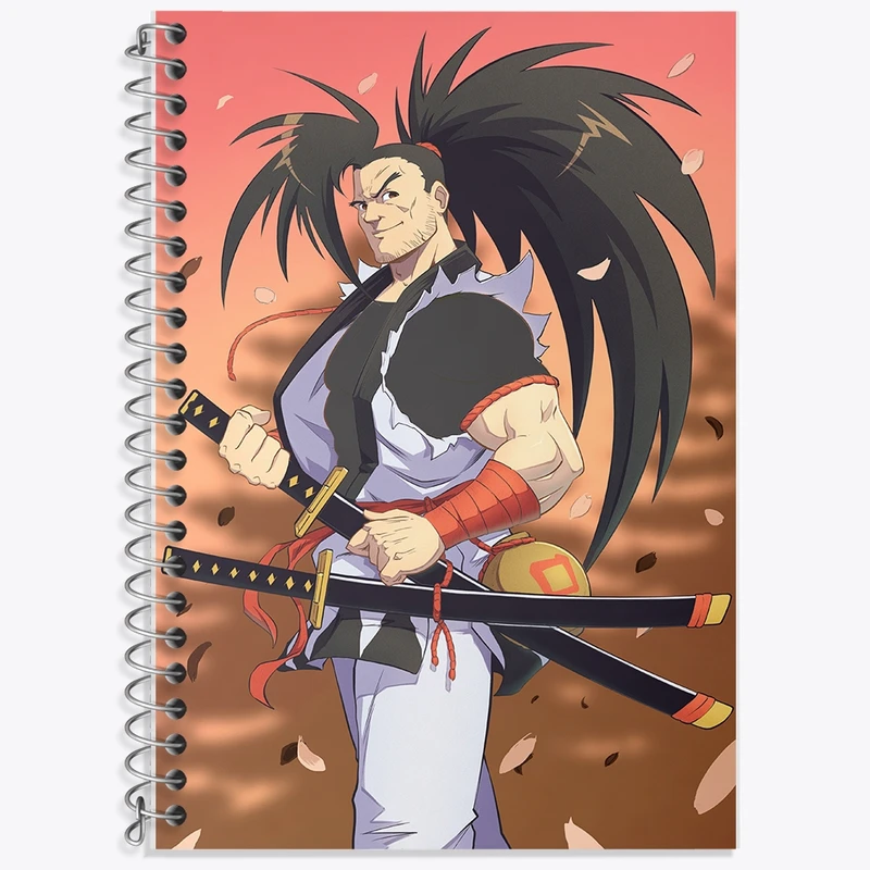 دفتر زبان 50 برگ خندالو مدل دو خط طرح انیمه کد F145