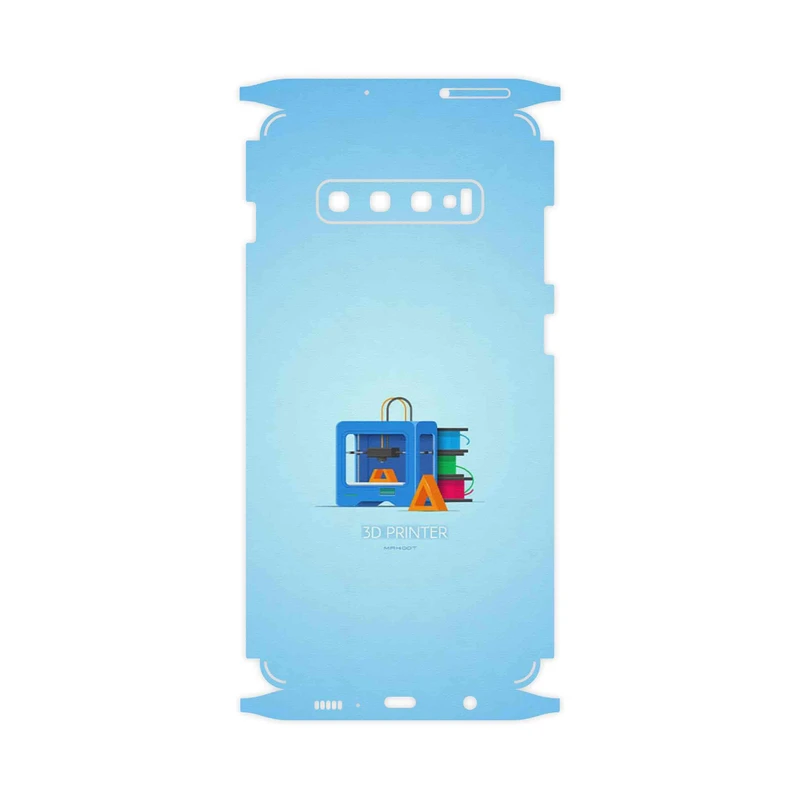 برچسب پوششی ماهوت مدل 3D Printer-FullSkin مناسب برای گوشی موبایل سامسونگ Galaxy S10 Plus
