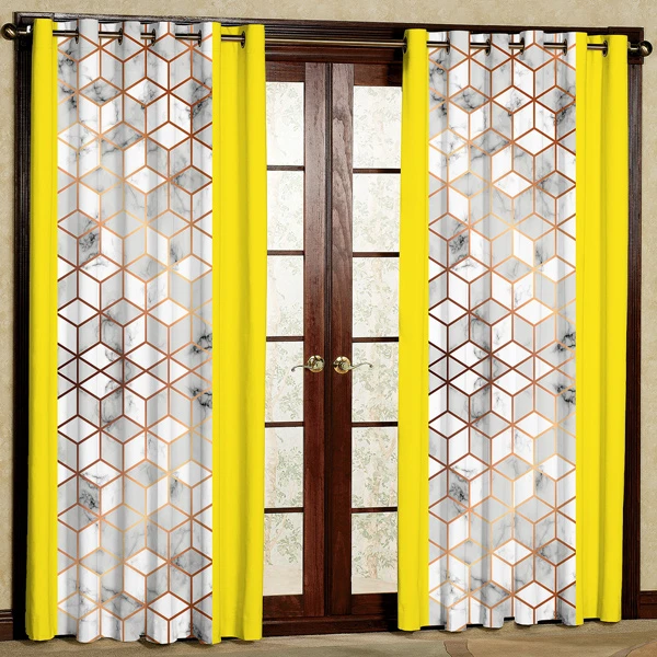 پرده مدل مخمل پانچی کد 7175 سایز 280x140 سانتی متر