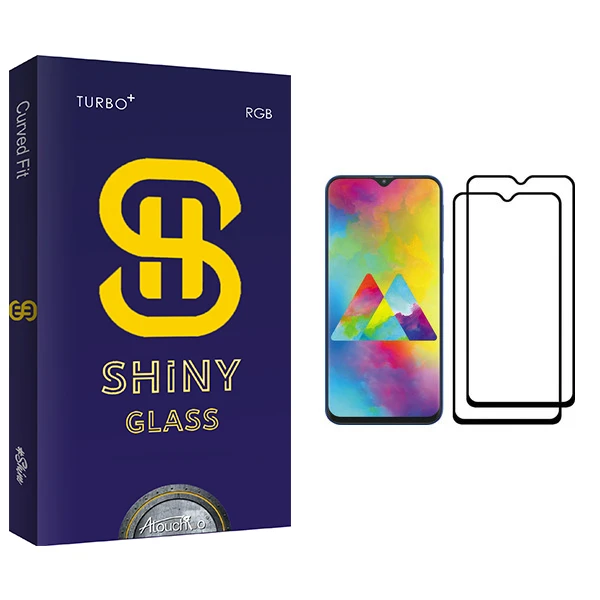 محافظ صفحه نمایش آتوچبو مدل Shiny Glass مناسب برای گوشی موبایل سامسونگ Galaxy M20 بسته دو عددی