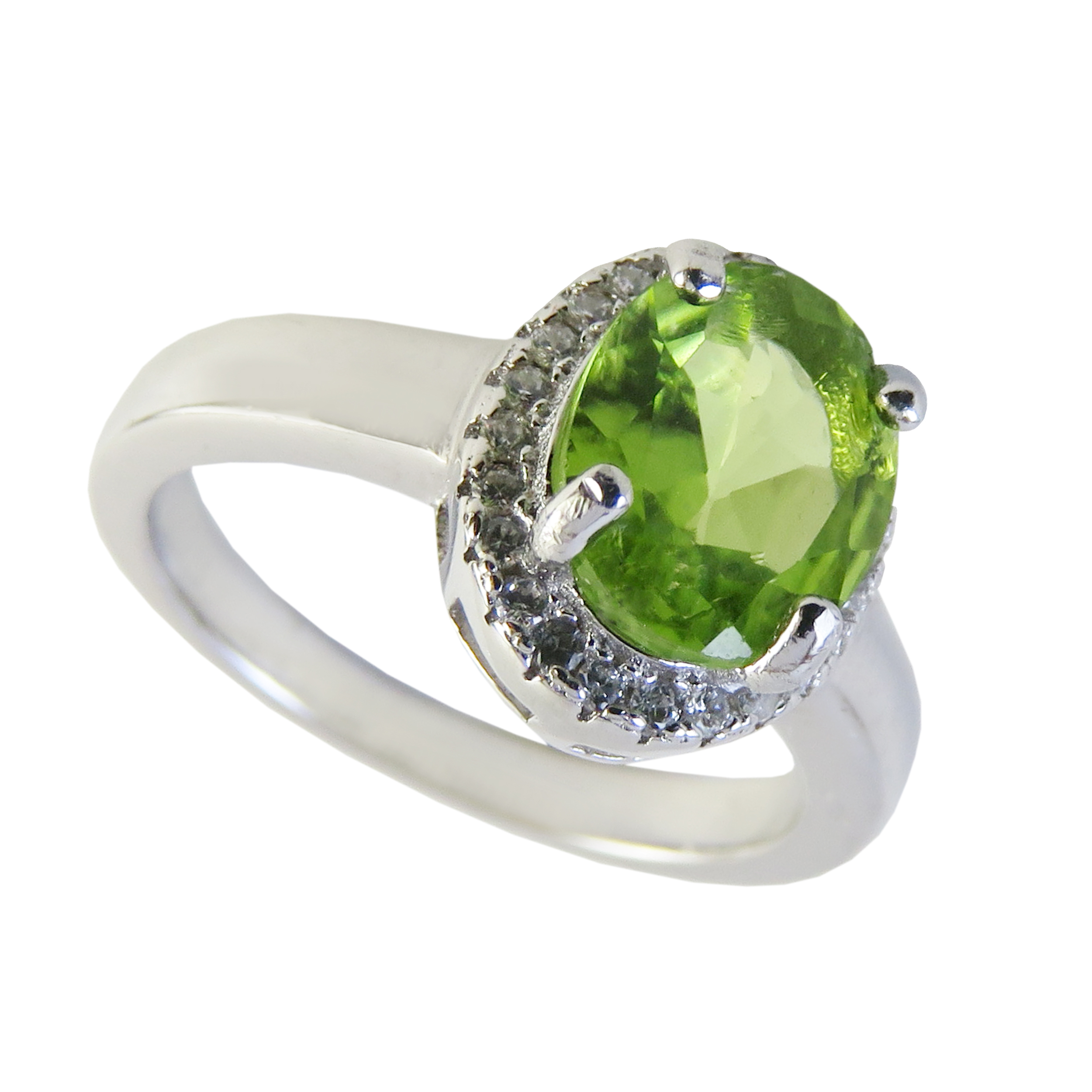 انگشتر نقره زنانه کد 2343