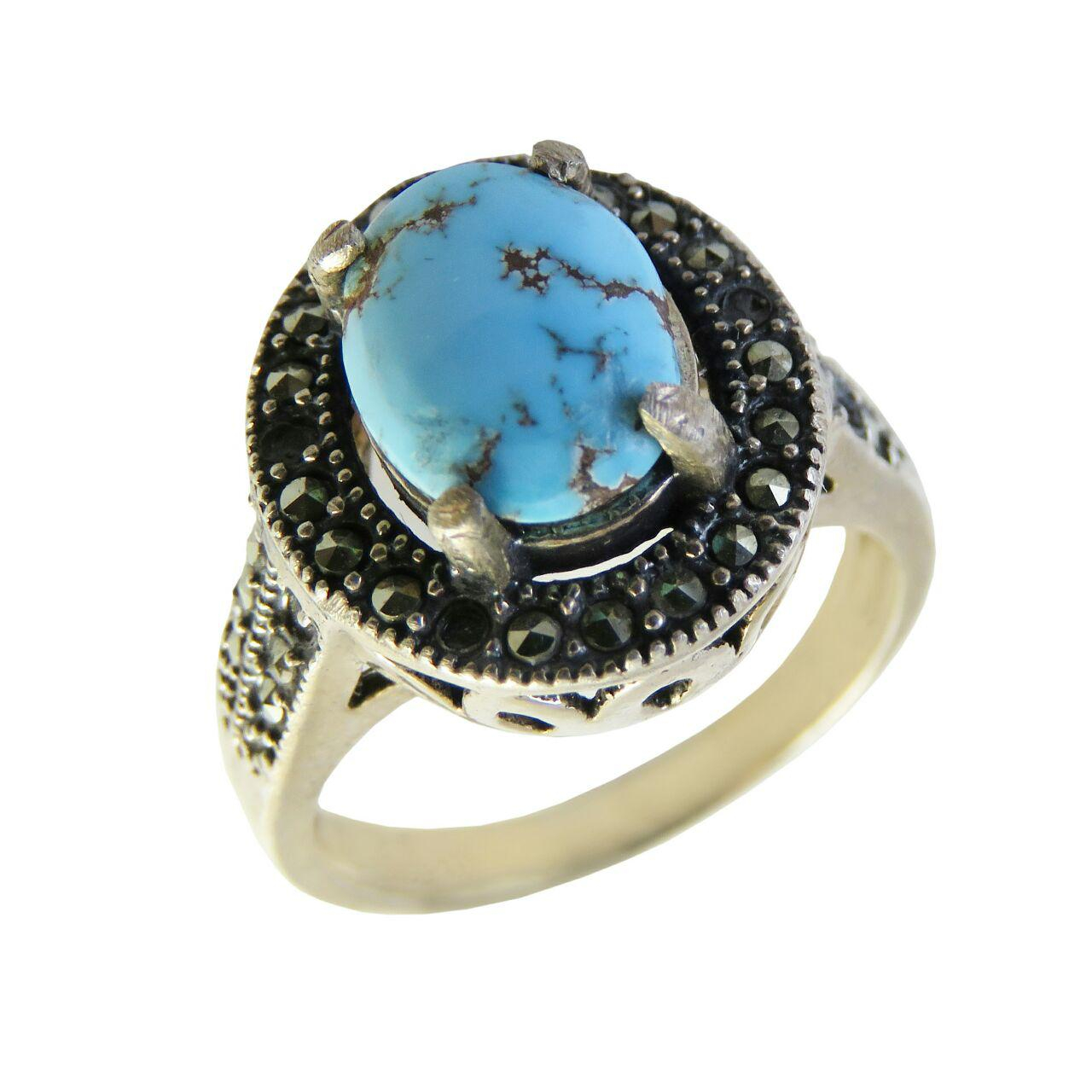 انگشتر نقره زنانه کد 2347