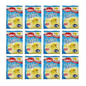 پودر دسر وانیل بر پایه نشاسته آیدین - 125 گرم بسته 12 عددی