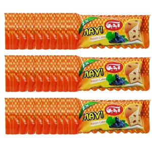 کیک کشمشی دوقلو آیدین - 55 گرم بسته 36 عددی