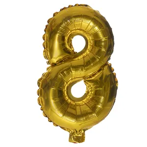 بادکنک فویلی طرح عدد 8 کد M 553