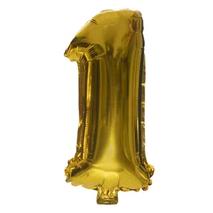 بادکنک فویلی طرح عدد 1 کد M 555