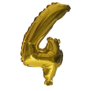 بادکنک فویلی طرح عدد 4 کد M 559