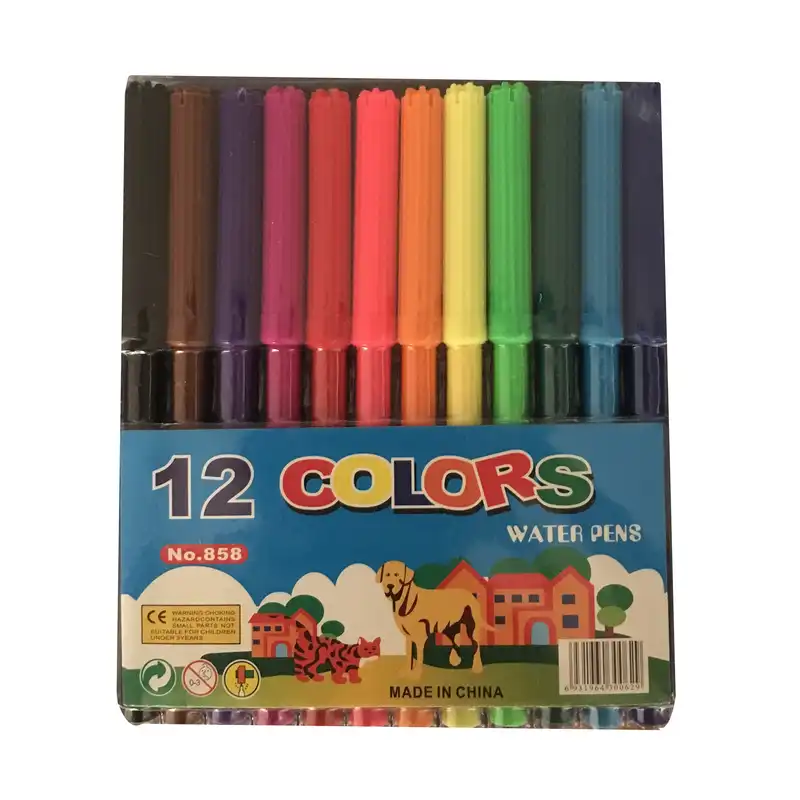 ماژیک رنگ آمیزی 12 رنگ مدل JM645