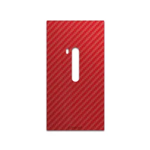 MAHOOT Red-Fiber Cover Sticker for Nokia Lumia 920