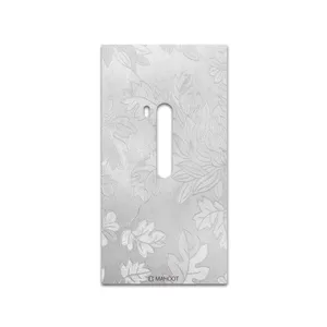 MAHOOT Silver-Wildflower Cover Sticker for Nokia Lumia 920