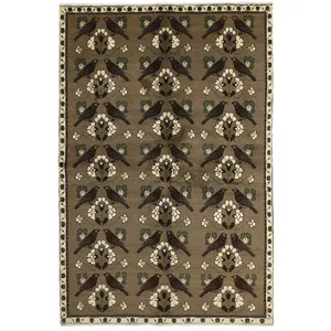 فرش دستبافت چهار متری مدل شیراز کد 496940