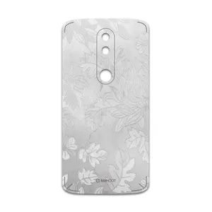 MAHOOT Silver-Wildflower Cover Sticker for motorola Moto X Force