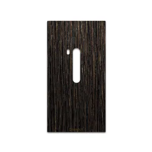 MAHOOT Dark-Gold-Stripes-Wood Cover Sticker for Nokia Lumia 920