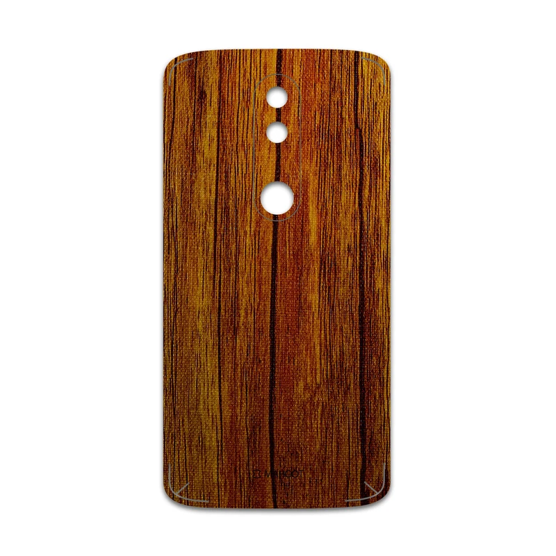برچسب پوششی ماهوت مدل Orange-Wood مناسب برای گوشی موبایل موتورولا Moto X Force