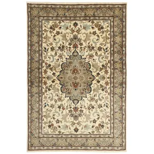 فرش دستبافت دو و نیم متری مدل کاشان کد 489661