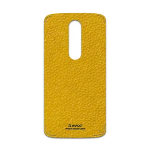 MAHOOT Mustard-Leather Cover Sticker for motorola Moto X Force