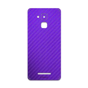 MAHOOT Purple-Fiber Cover Sticker for ASUS Zenfone 3 Max ZC520TL